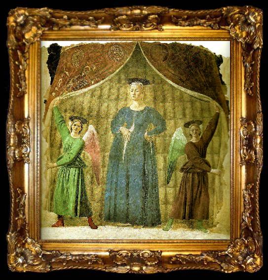 framed  Piero della Francesca madonna del parto, ta009-2